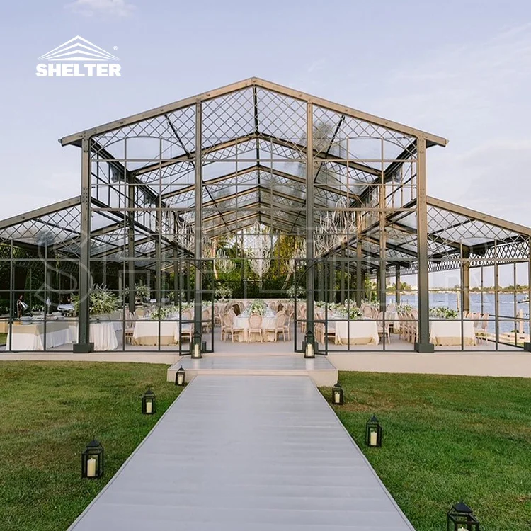 luxury clear tents for church project reception transparent event wedding atrium commercial party canopy tent