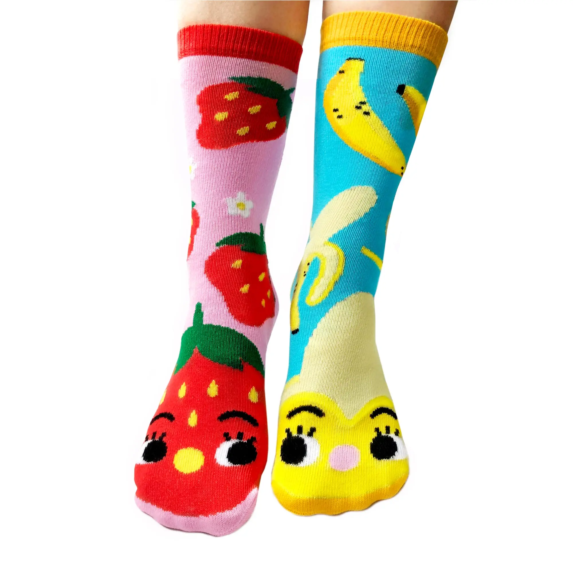 Custom Mismatched Playful Carded Socks