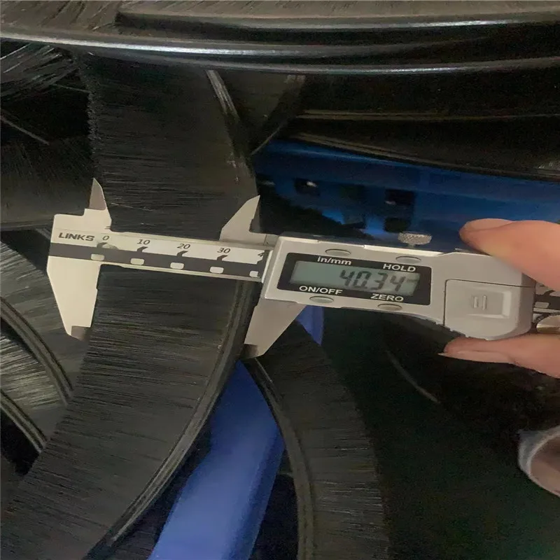 CMX soft base seal brush strip soft black nylon silk brush