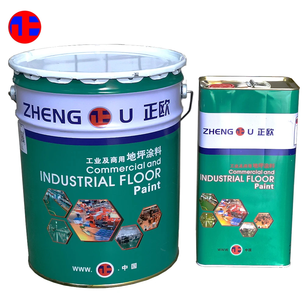 ZhengOu water based epoxy floor paint anti dust epoxy paint floor coating