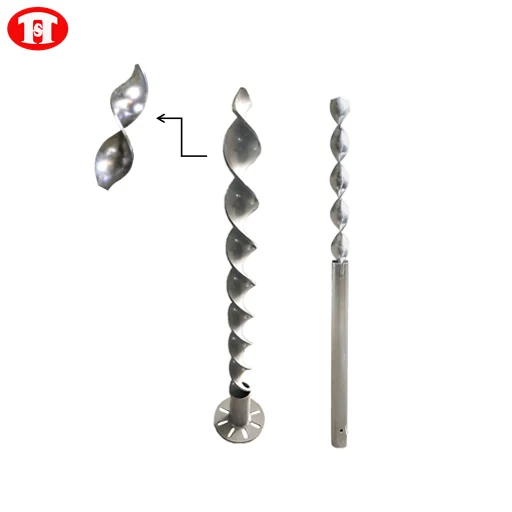 View Ground Screw Footing Ground Mounted Solar Rack Systemmetal Ground Spikes