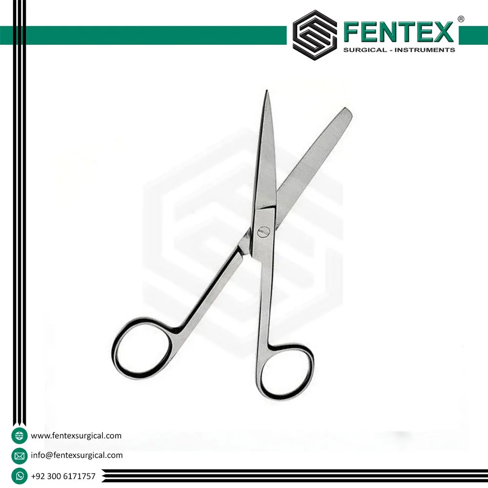 Operating Scissor ( Blunt-sharp) For Hospital Size custom Sharp/ Stainless Steel Surgical dressing scissors