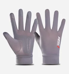 Дышащие и удобные летние перчатки из вискозы с защитой от ультрафиолета для вождения и езды на открытом воздухе