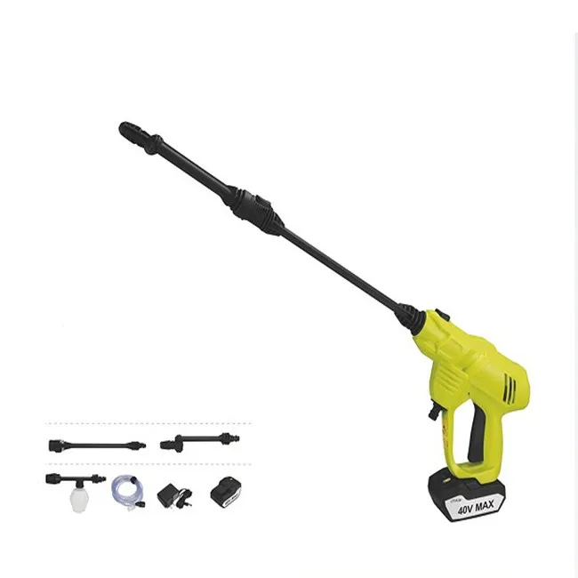 20V/40V Portable wireless  lithium battery car high pressure washer