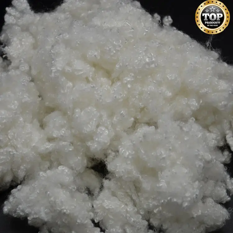 
HCS recycled hollow conjugated siliconized polyester staple fiber 