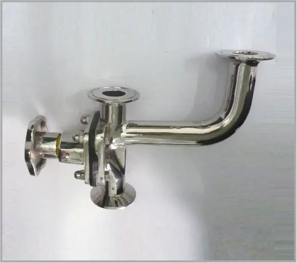 Zero Dead Leg Tri-Clamp Diaphragm Valve From INDIAN MANUFACTURER