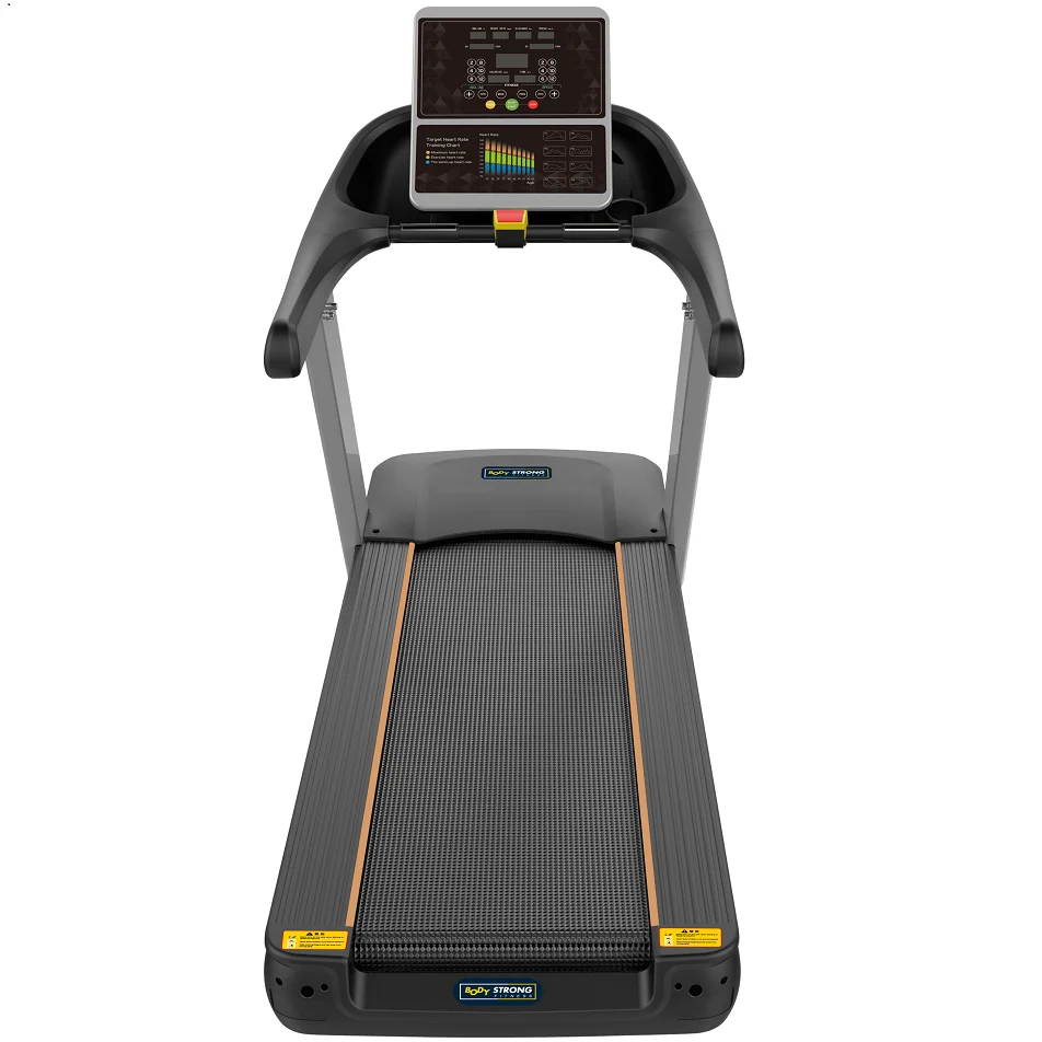 semi commercial gym club health exercise fitness equipment treadmills LCD and TFT display running machine