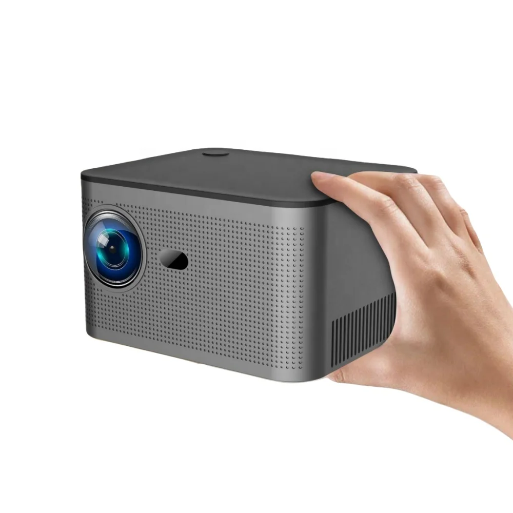 Hy350 Home Theater Android 11 Portable Projector 350ansi Allwinner H713 1080p Resolution Smart LCD Projectors
