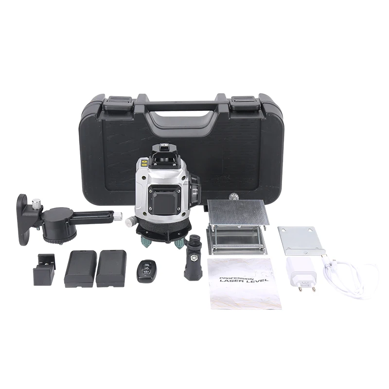 Factory High Power 4d Green Cross 16 Lines Laser Levels 360 Tool Oem Wholesale Prices