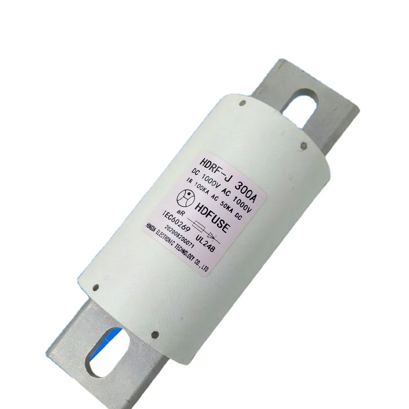 HDRF-J Ceramic cylindrical 500A 1000VAC/DC American standard fast-acting fuse for photovoltaic charging station solar protection