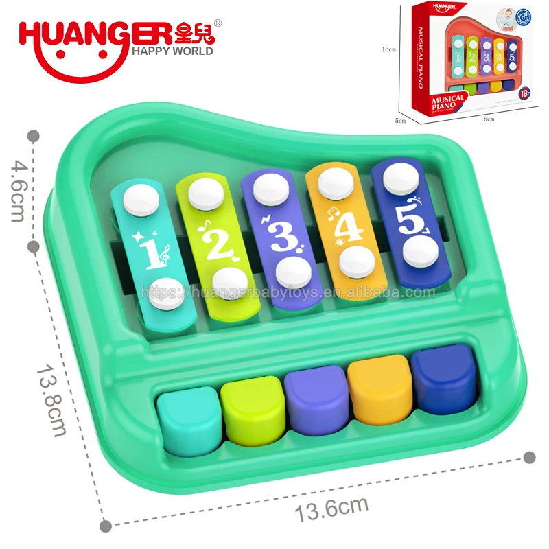 Huanger Brinquedos 2024 детские игрушки музыкальные инструменты фортепьяно ксилофон
