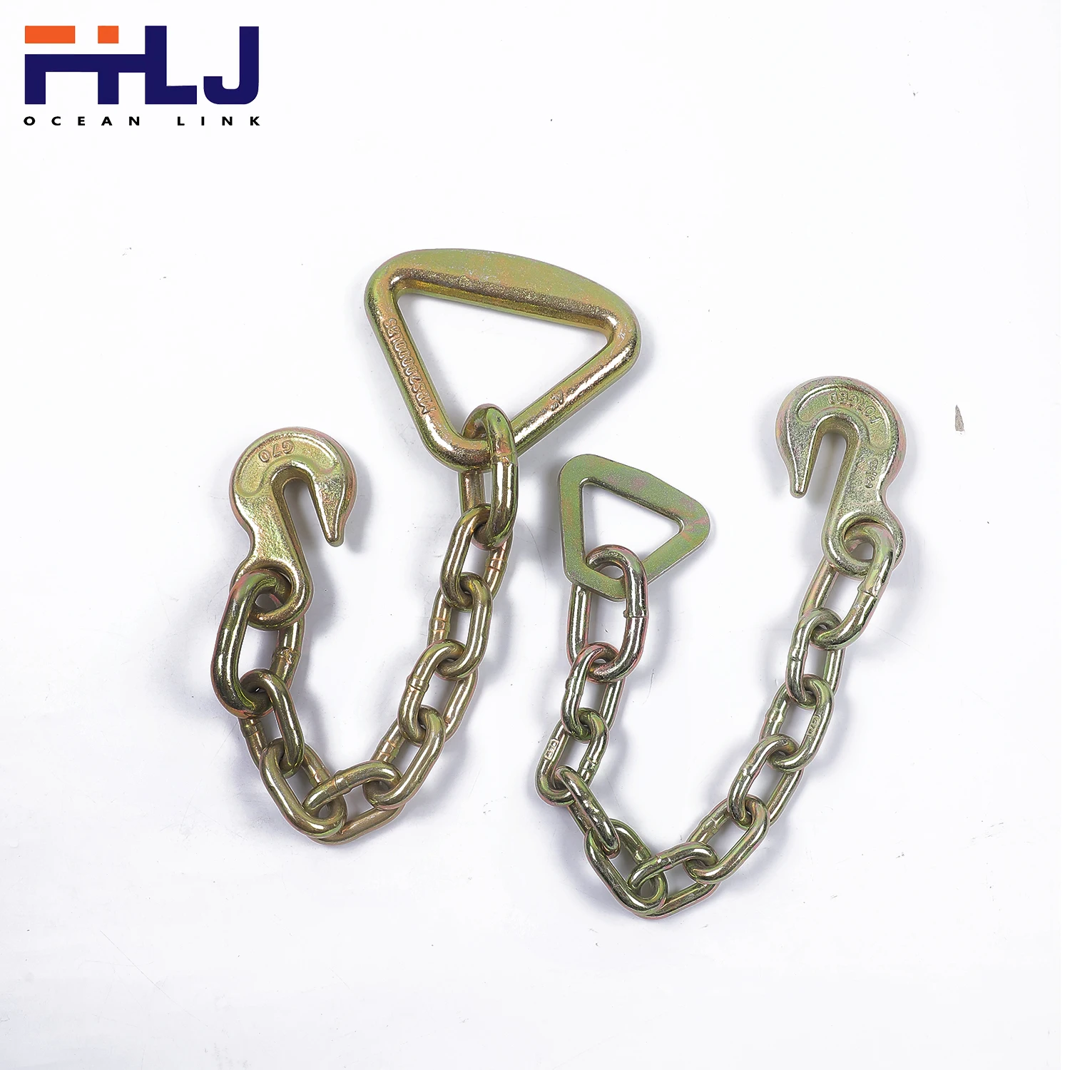 Heavy Duty G70 Truck Chain Trailer Chain with Clevis Grab Hooks Chain Hook