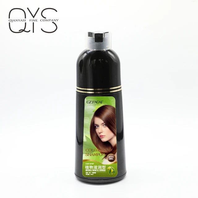 Manufacturer low price wholesale  hot sale persistence fast black hair color dye cream of high quality hair color dye shampoo