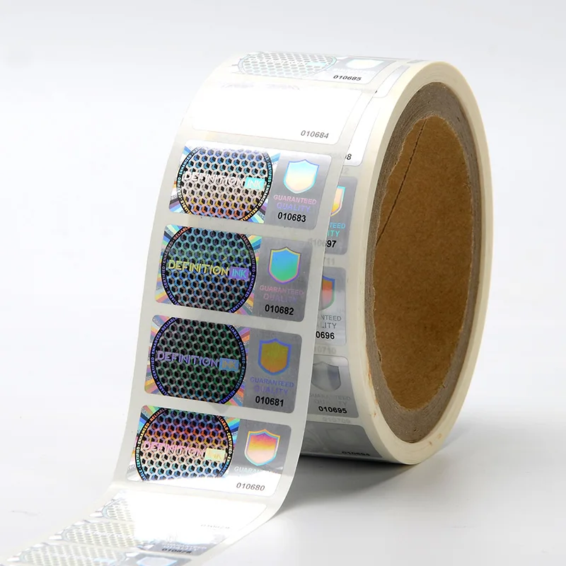 Hologram Sticker Printing Holographic Roll