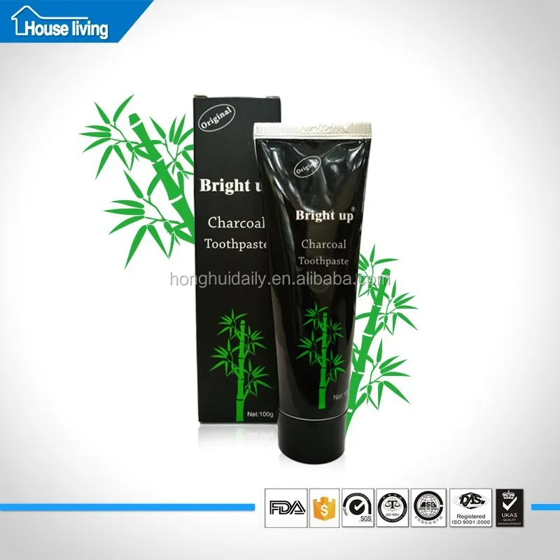 100g Natural Organic Toothpaste All Natural Bamboo Charcoal Toothpaste In Black Paste