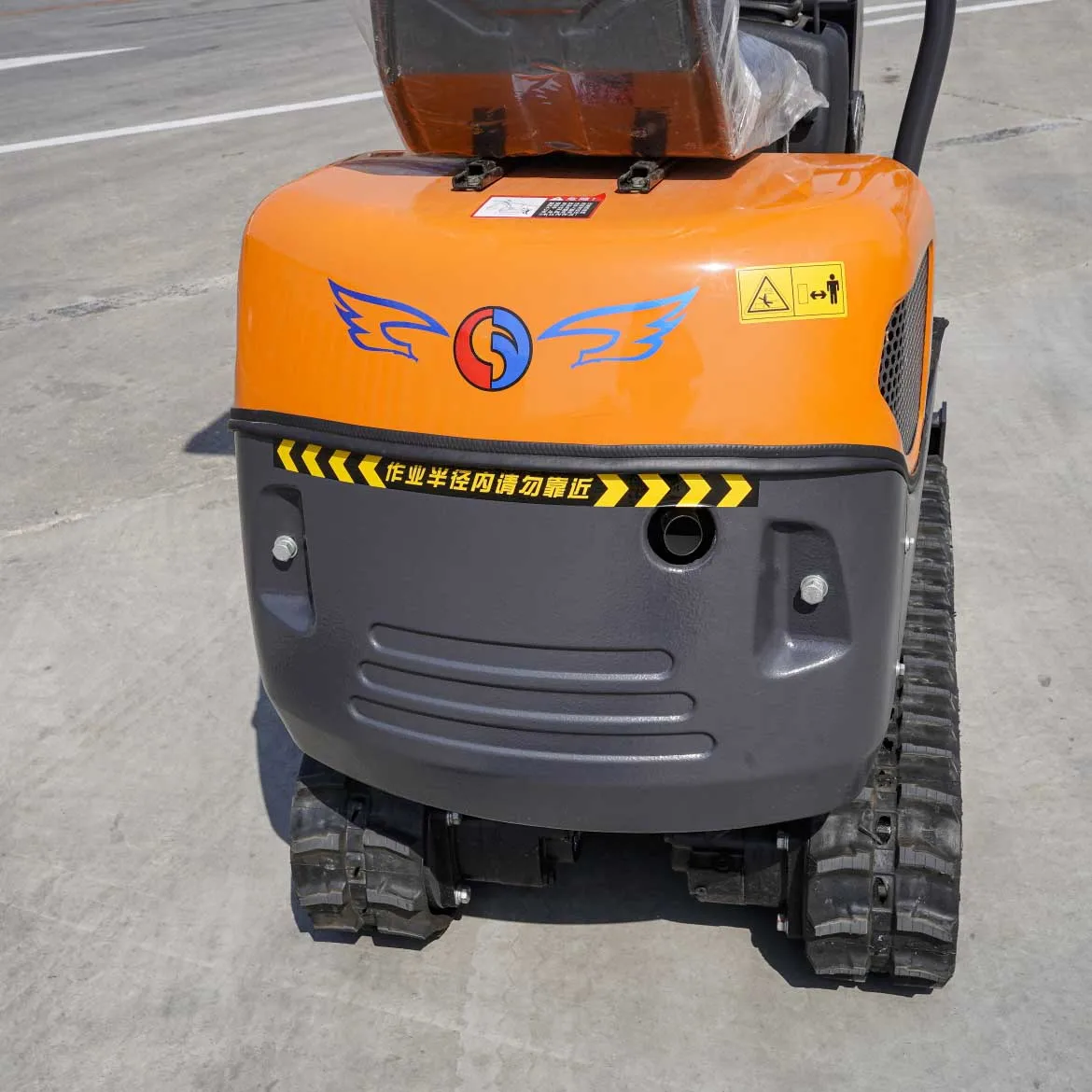 Factory Outlet Mini Excavator diesel Hydraulic Track Model 1.2ton