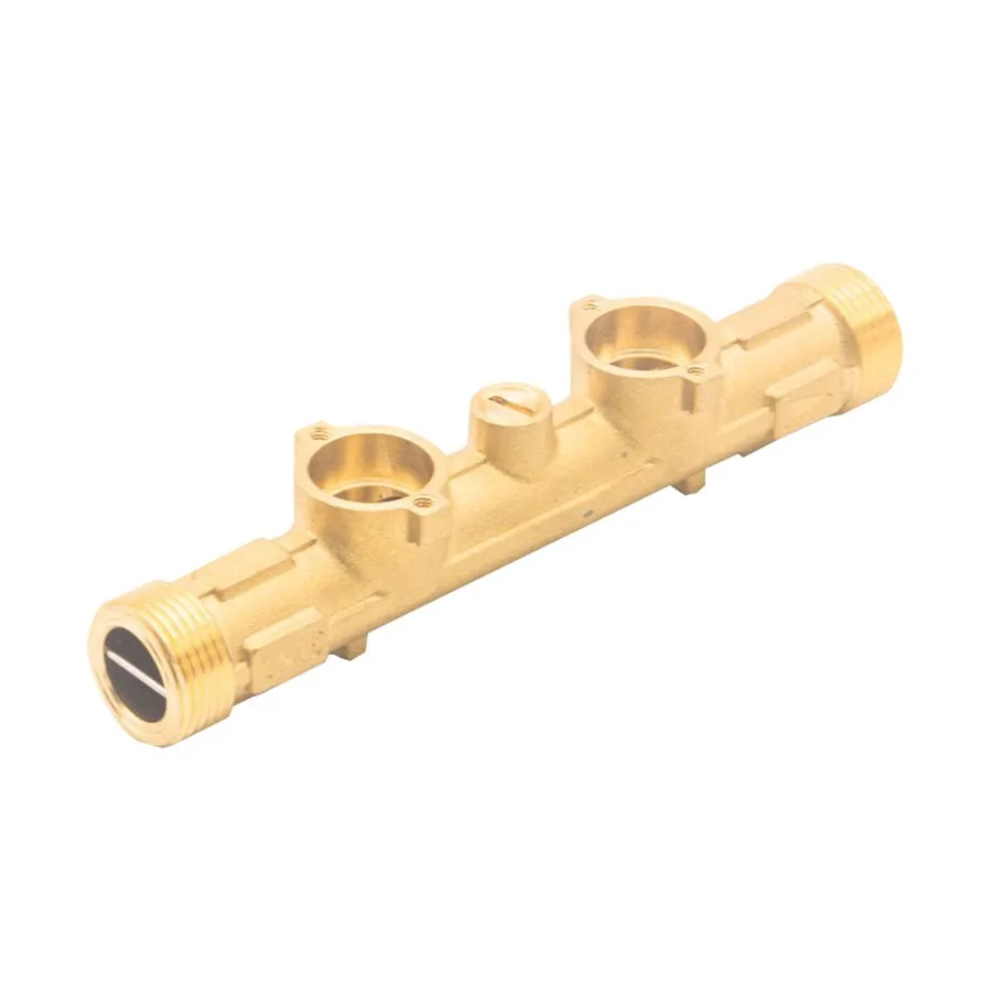 SIERJIA By Brass Can OEM ODM Brass Fitting For Ultrasonic Heat Meter Body
