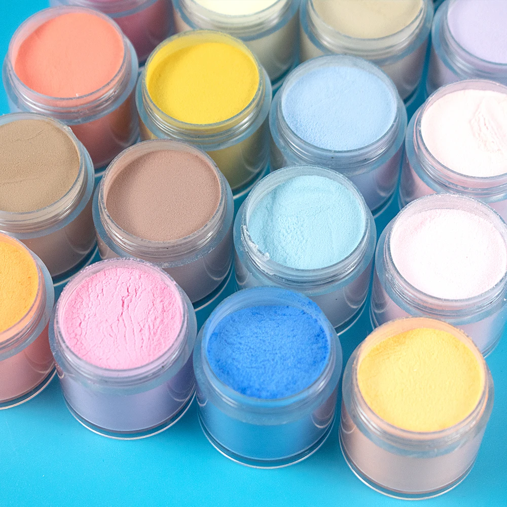 Private Label 24 Colors set Acrylic Powder glitter Matte acrylic powder