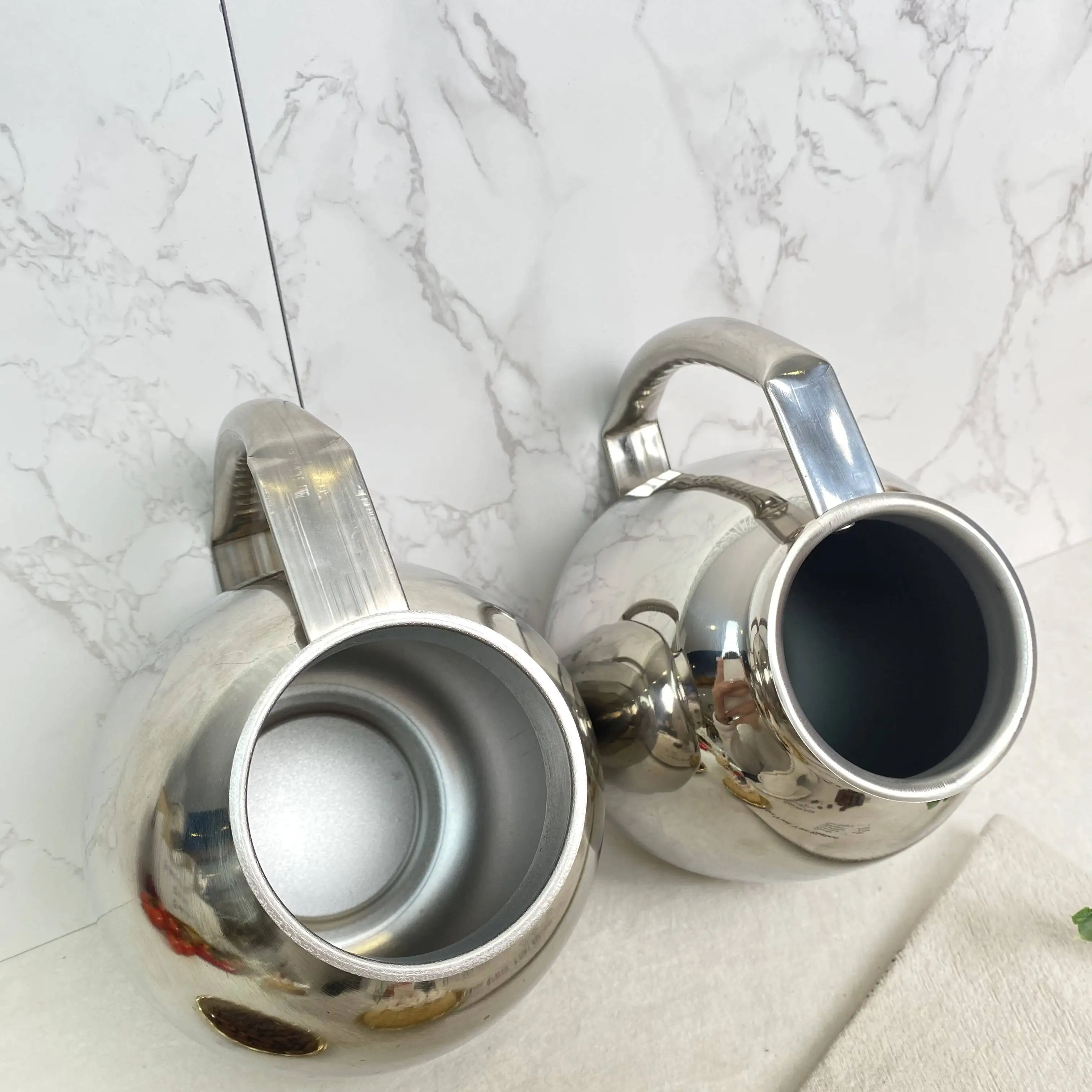 Factory price stainless steel tea pot Turkish coffee maker 1.6L water kettle for home office hotel restaurant