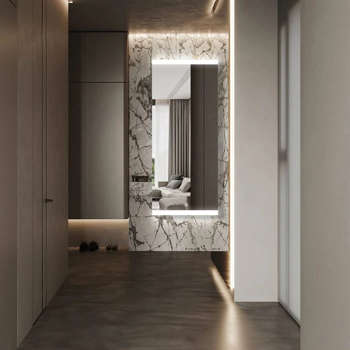 Bathroom Mirror with Led Light and Bluetooth Mirror Led