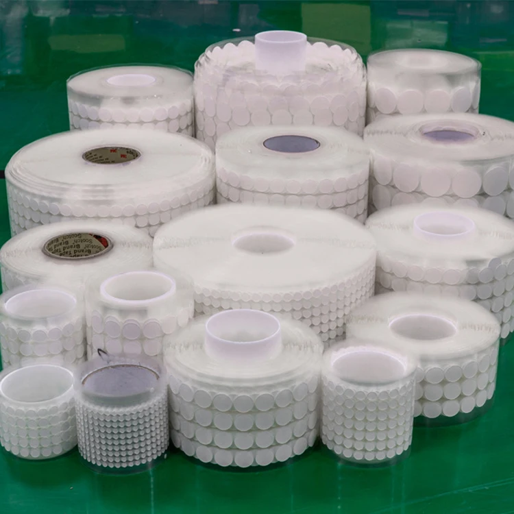 Die Cutting Double-sided Glue Tape Super Strong Sticky Circular Acrylic Transparent Clear Double Sided Adhesive Dots