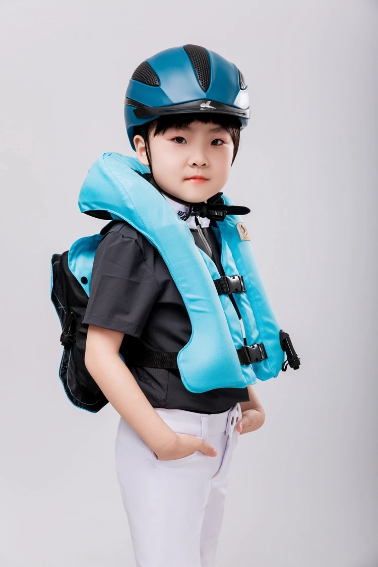 Заводская поставка, воздухопроницаемые персонализированные наездники с подушкой безопасности для езды на мотоцикле, жилеты для детей