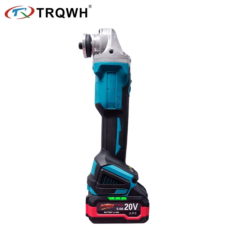 TRQWH Lithium Battery new design variable speed cordless electric angle grinder