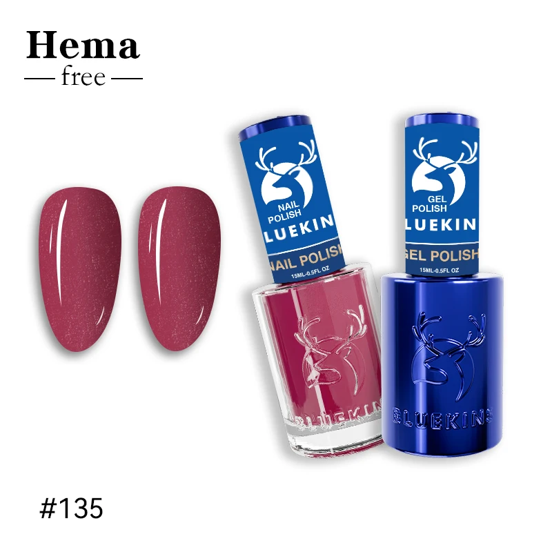 BLUEKINS HEMA FREE 2 в 1 подходящий цвет набор УФ-гель для ногтей с лампой oem color private label набор гель-лаков