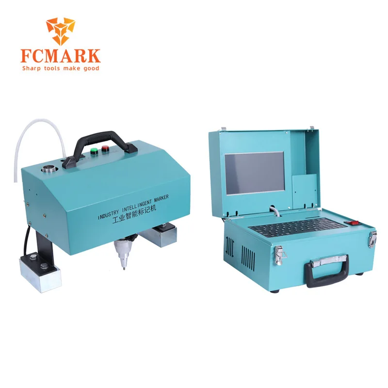 Portable Vehicle Chassis Pneumatic Vin Number Dot Peen Marking Machine Pneumatic Metal Handheld Automatically Engraving Machine