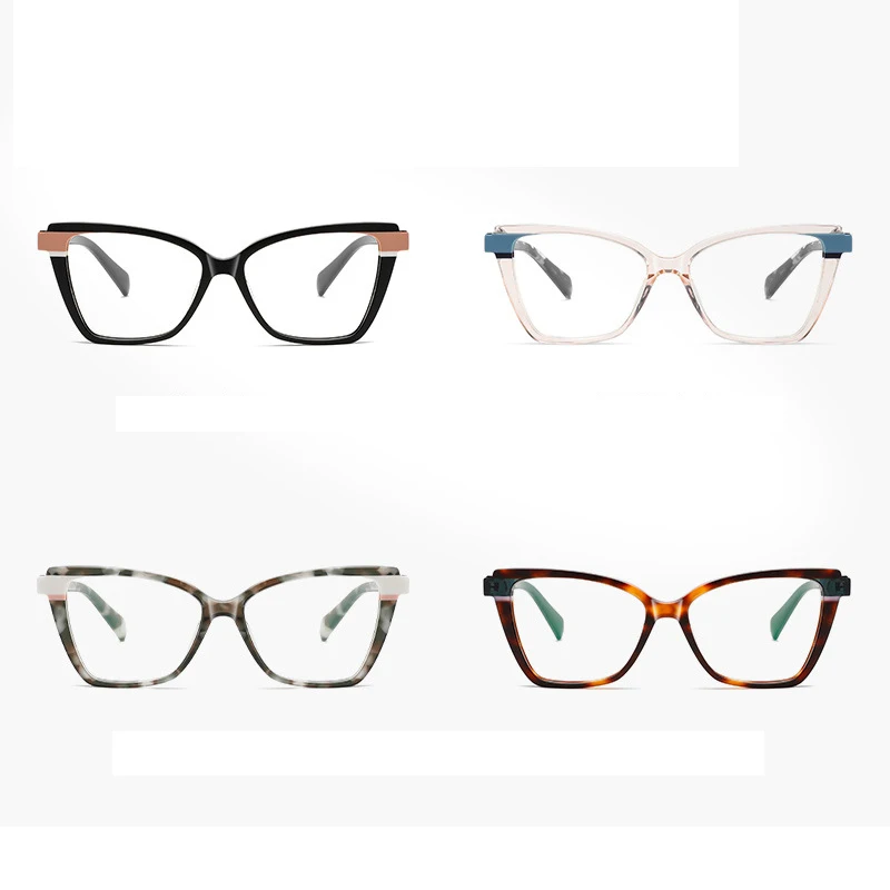 Eyeglasses Best Seller Luxury Case Acetate Anti Blue Light 2025 Eyeglasses For Men Square Eyeglasses Frame
