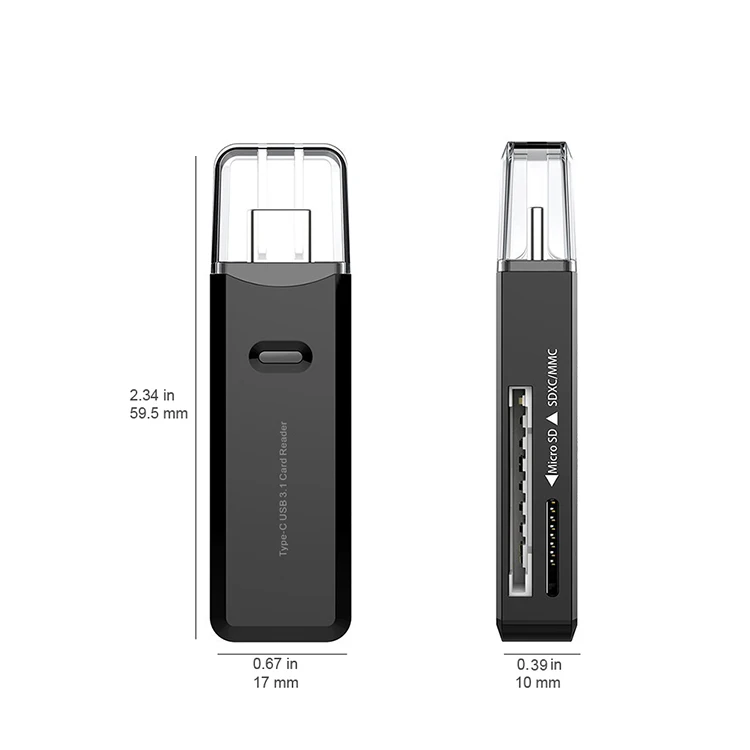 Устройство для чтения карт Forida USB C все в одном