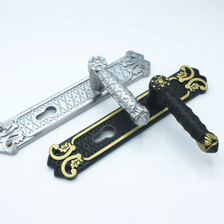 Full Aluminum handle custom brand good quality Africa market door handle lock