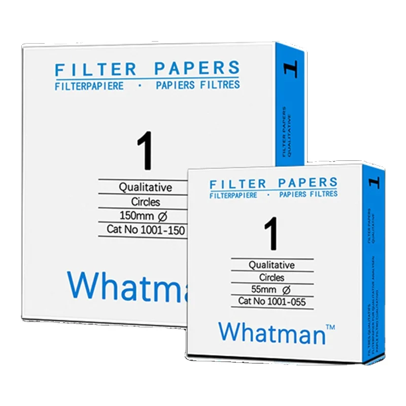 Стандартная качественная фильтровальная бумага Whatman, фильтрующая мембрана 1001/1002/1003/1004/1005-025/047/055