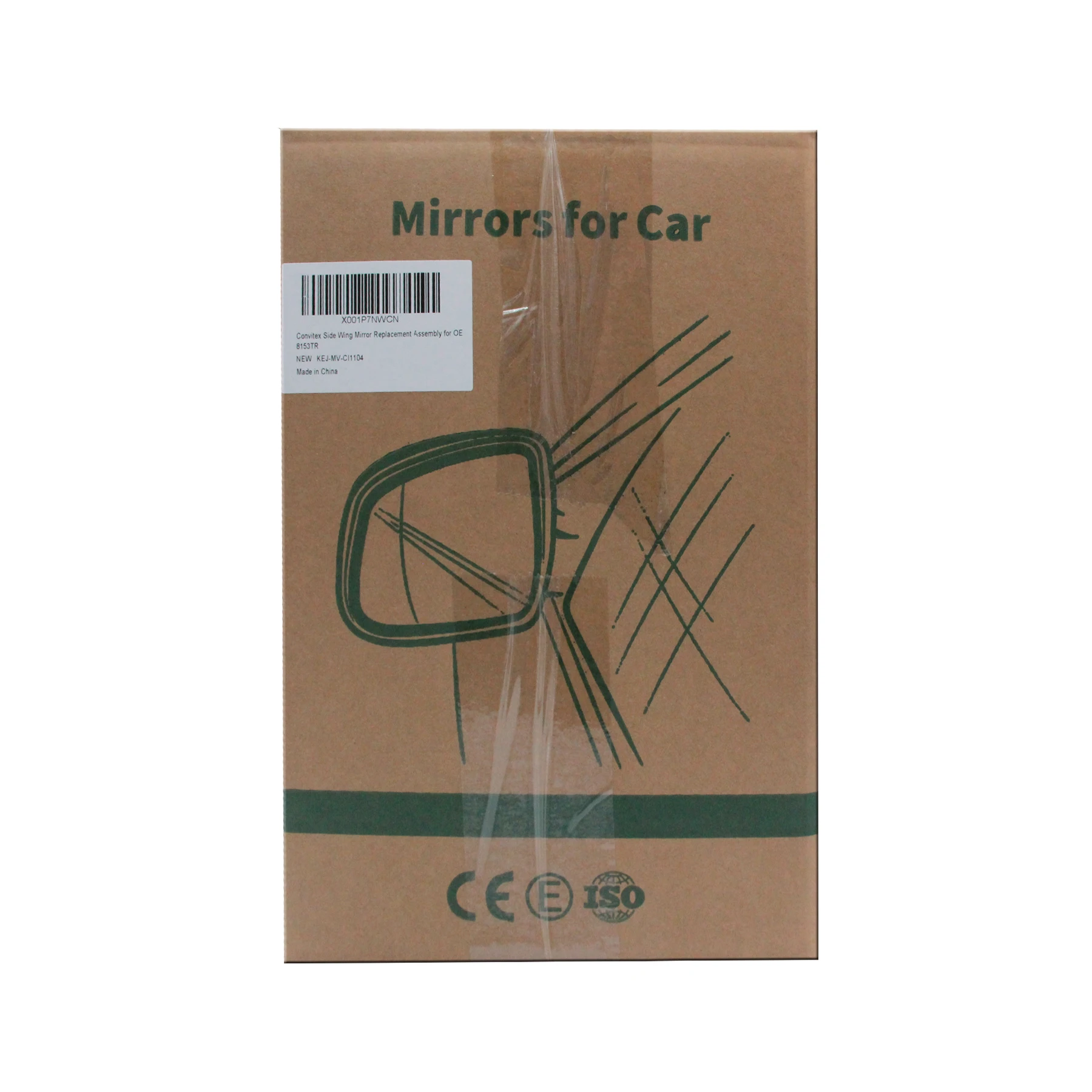 Top Quality Promotional Custom  Rearview Mirror Side Mirror Car Mirror for Citroen Berlingo MK.2 2008-2012