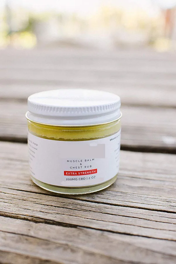 
2020 Hot sale & high quality Private Label Herbal and Pure Pain Relief Hemp Extract Salve Premium Hemp CBD Balm 