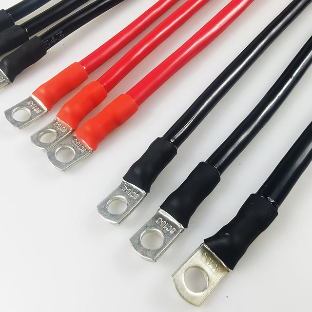2AWG 4AWG 6AWG 8AWG1/0AWG 2/0AWG 4/0AWG Copper Battery Cable 6MM