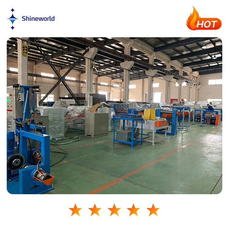 Shineworld FC-T4 Tin plating machine for tinning of soft copper wire wire diameter range 0.60/0.80/1.04/1.68/2.25/2.8/3.0mm