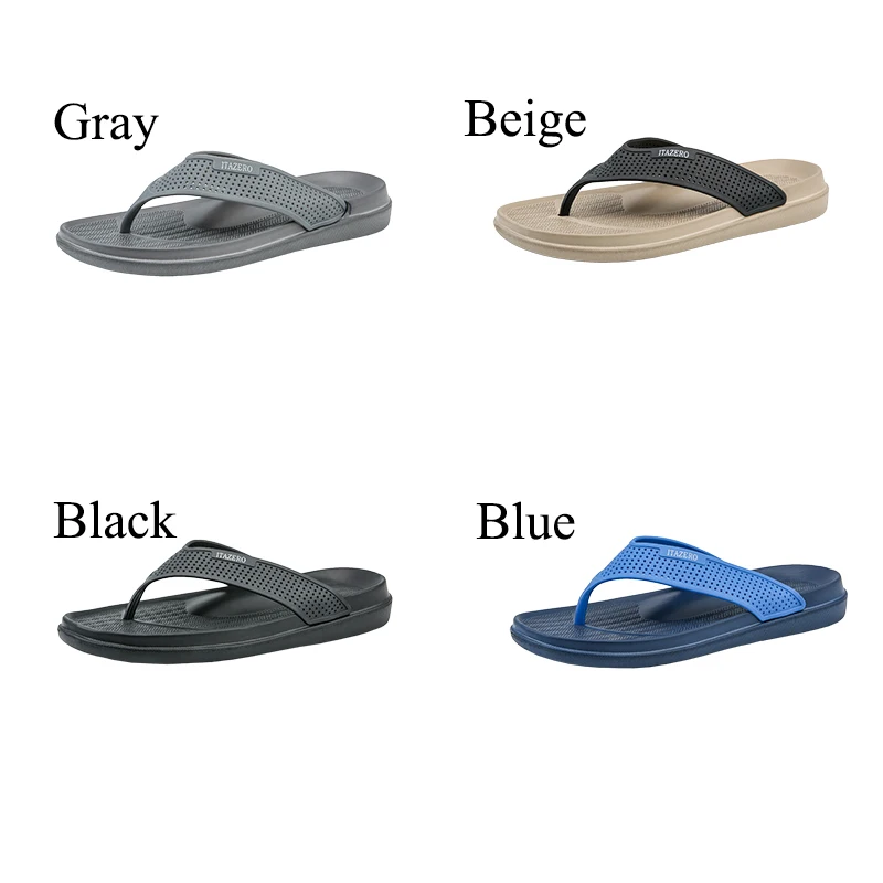 
Custom fancy casual flip flops nude flat beach stylish slippers for men 