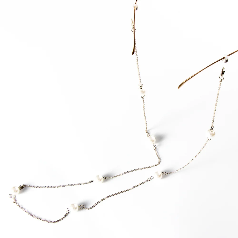 High Quality Eyewear Decoration Chain with Pearls for Glasses