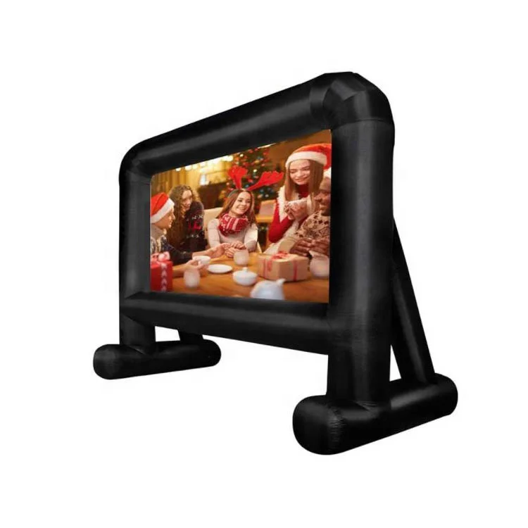 China factory Customized durable outdoor Inflatable movie film screen Inflatable Tv Screen