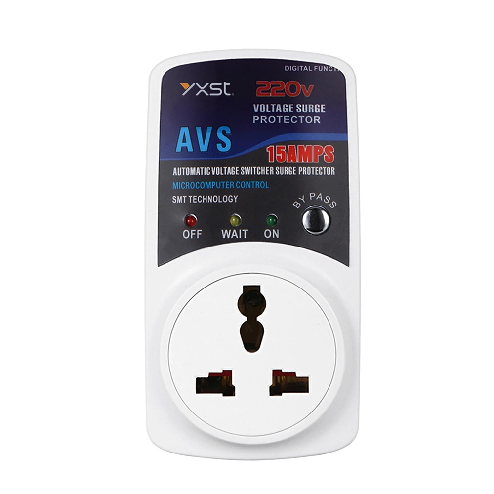 K02UK BS British Standard Household AC Refrigerator Socket Voltage Protector