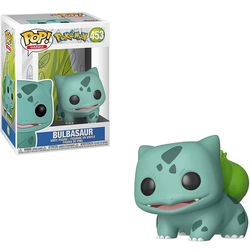 Экшн-фигурка Funko Pop 353 Pikach 455 чармандер 453 Bulbasaur #504 Сквиртл Коллекционная модель игрушки