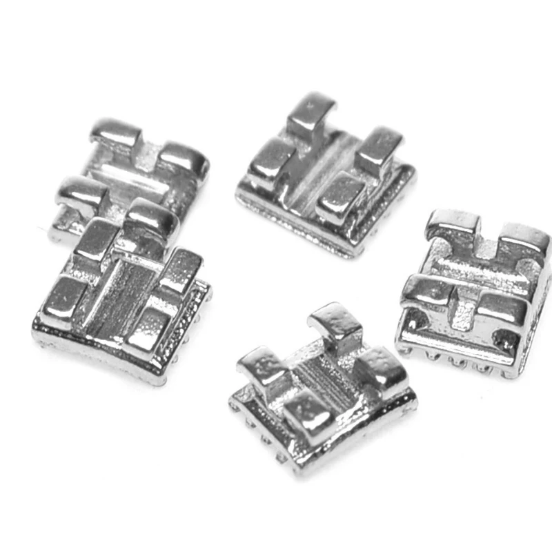 20Pcs High Quality Dental orthodontic Metal Brackets 022 Hooks 345 No hooks