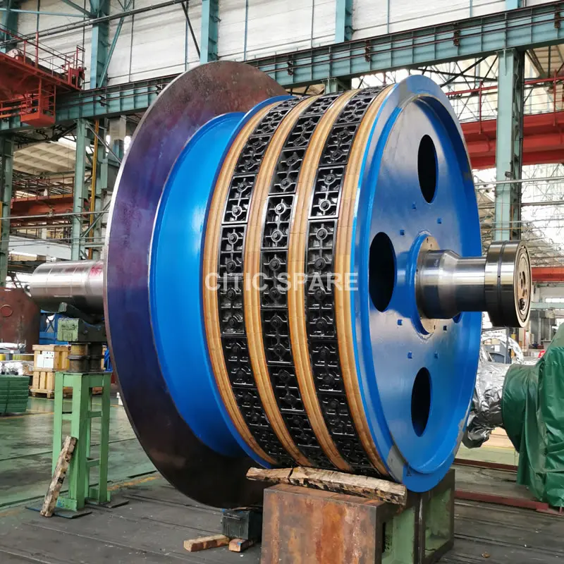 Underground Mining Winch With Disc Brake To Lift Minerals, Transport People And Materials Mine Hoists