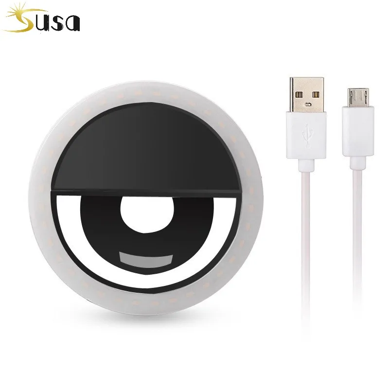 Hot Sales Led Clip On Selfie Light Ring Flash Camera For Smart Phone Photography Fill Light