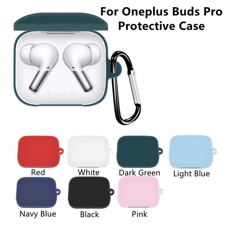 2021 Заводская распродажа силиконовый защитный чехол для наушников OnePlus Buds Pro с крючком