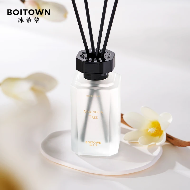 Wholesale Customized Home Decor Luxury Air Freshener Perfume Reed Diffuser Gift Set For Women With Gift Box