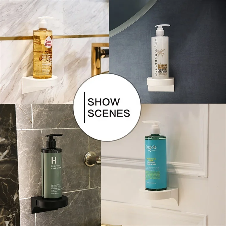 Cleaning Supplies Patent Refillable Anti-theft Manual Wall Mounted Kitchen Toilet Plastic Hand Soap Magnet Dispenser