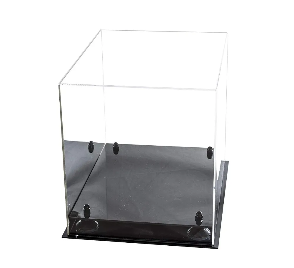 NFL FULL SIZE FOOTBALL HELMET TEAM COLOR BASE ACRYLIC DISPLAY CASE