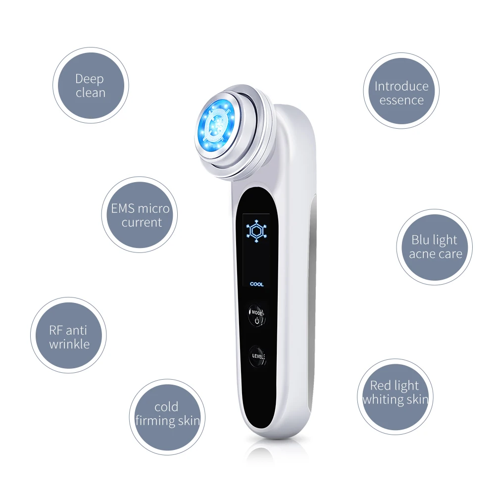 2023 new UPDATED RF Radio Frequency Facial Device  - Portable Handheld RF Machine for Face v face lifting massager